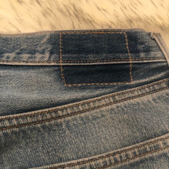 Vintage Mens Blue Levi’s 501xx 501 33x36 Straight Leg Classic Fit Jeans - Picture 10 of 15